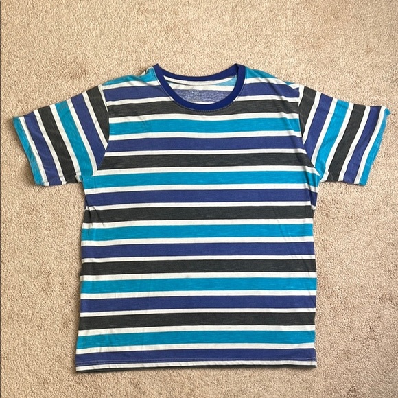 Arizona Jean Company Blue and Black Short Sleeve Tee - Picture 1 of 5